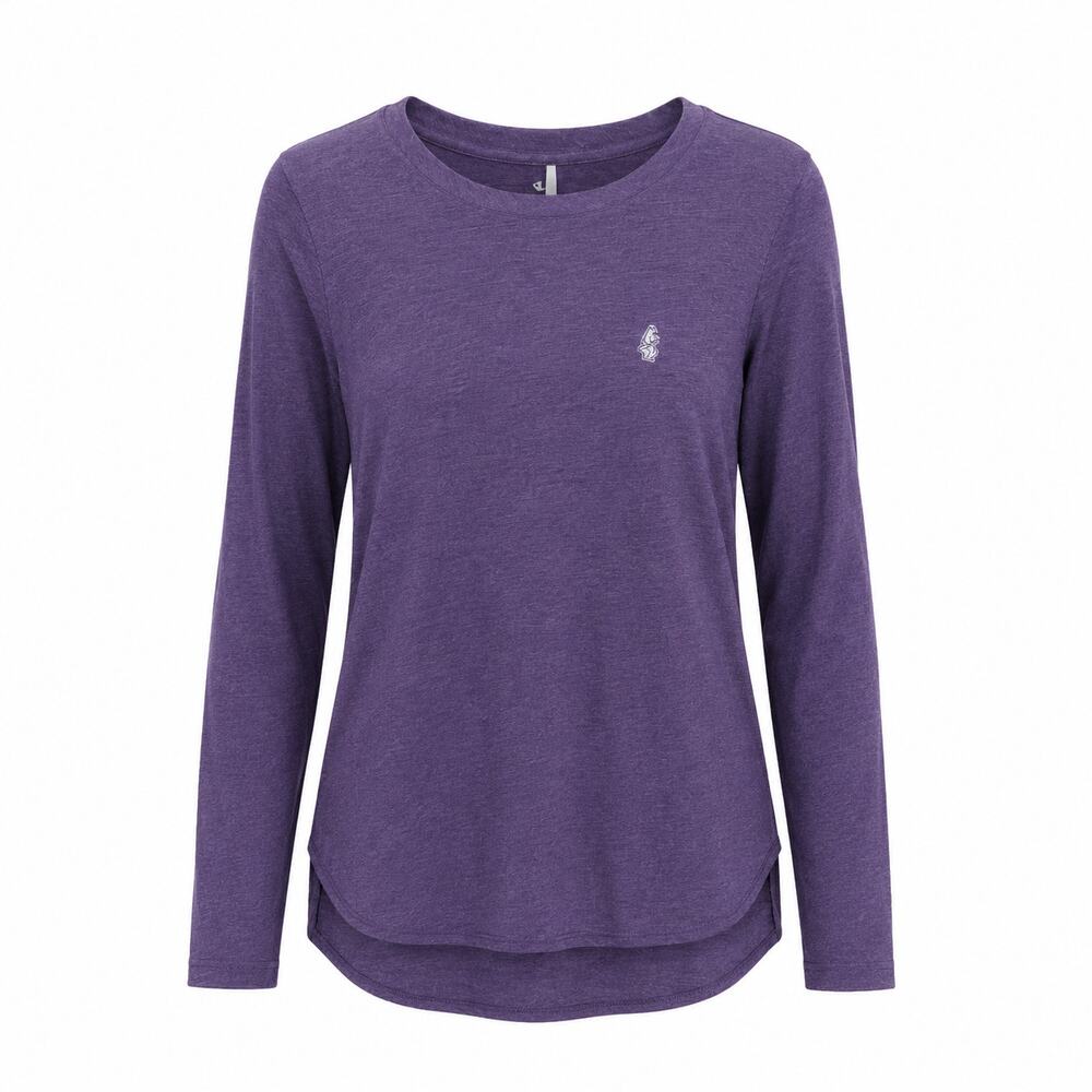 Johnnie-O NWT Chicago Cubs Valerie Long Sleeve Tee Purple Womens Large L MLB